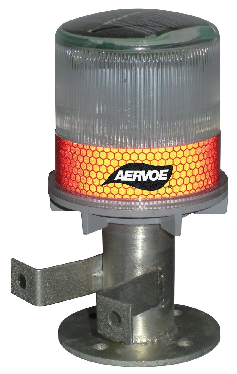 Aervoe Solar Strobe/Signal Light - Red - Image 3