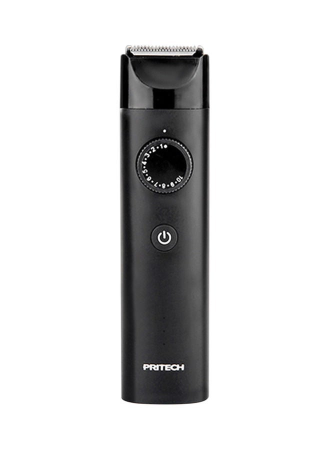 NIBEMINENT Electric Haircut Kit USB Charging Hair Clippers Adjustable Guide Comb Black - Image 1