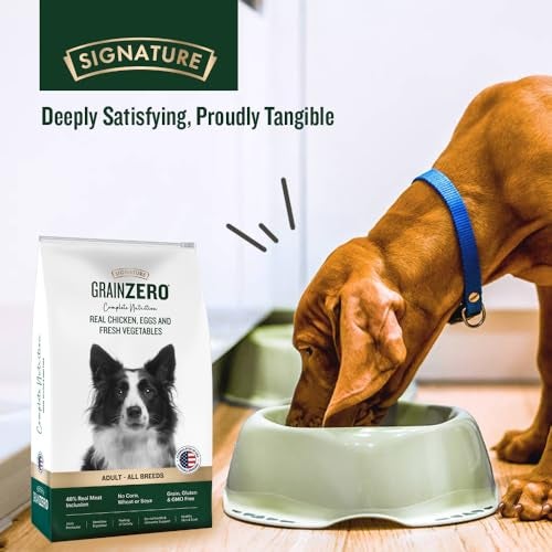 Grain Zero Adult Dry Dog Food 1.2kg | Real Chicken, Egg & Vegetables | 48% Meat Inclusion, No Grain Formula, Gluten-Free | Promotes Healthy Skin & Coat | All Breeds - Image 5