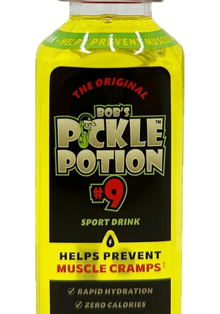 bobs pickle pops جرعة الخيار السحرية من بوب رقم 9 - جرعة الخيار الإلكتروليت لإعادة الترطيب وتخفيف التشنجات - 6.3 أونصة (عبوة من 18، خيار مخلل) - Image 3