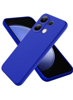 Generic For Xiaomi Poco M6 Pro (4G) Silicone Back Color Cover,Camera Protection From Shocks From TPU Compatible For Xiaomi Poco M6 Pro (4G) (6.67'') (Pepsi Blue)  - Image 1