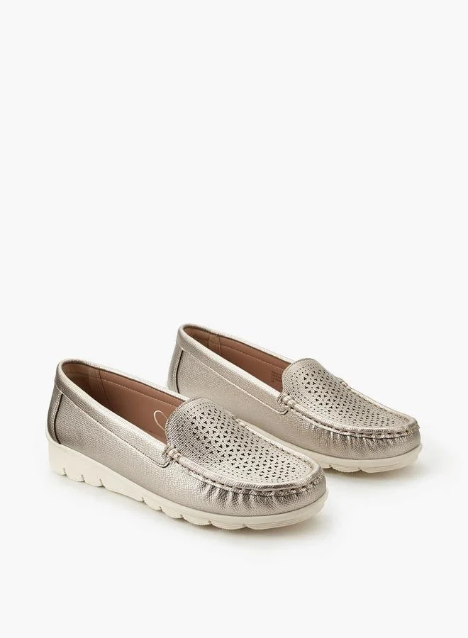 لو كونفورت Women Perforated Loafers