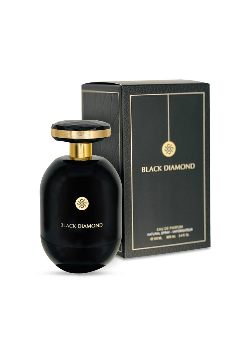 Divina - Divina Black Diamond EDP 100ml | Luxury Ladies Perfume | Oud Perfume for Women - Image 1