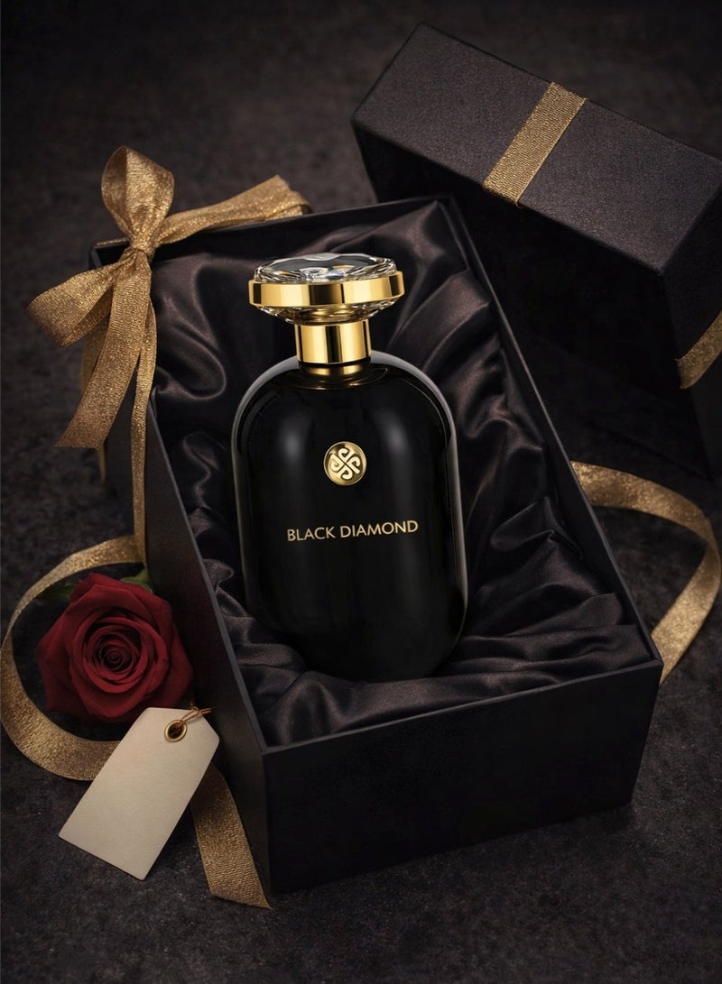 Divina Black Diamond EDP 100ml | Luxury Ladies Perfume | Oud Perfume for Women - Image 4