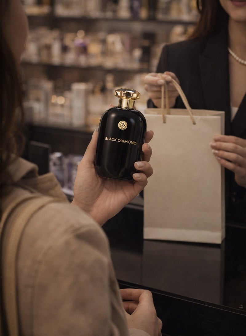 Divina Black Diamond EDP 100ml | Luxury Ladies Perfume | Oud Perfume for Women - Image 5