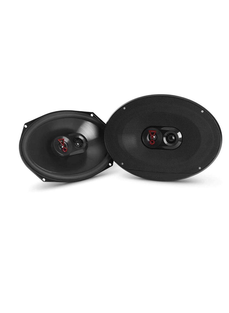 JBL 3-Way Car Speaker Kit, 6 x 9 Inch, 2 Pieces, STAGE3 9637 - Black  - Image 5