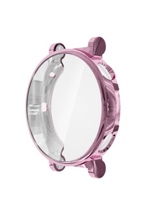 1 Pack Case with Tempered Glass Screen Protector Compatible With Huawei Watch GT4 41mm With 9H Hardness 360 Degree All-Round Protective Ultra Thin TPU Protective Cover (Transparent + Pink) - pzsku/Z03FB9138D5E5D580DC5EZ/45/_/1702369419/41179f3a-b9a9-4e07-ac94-d73a56454928