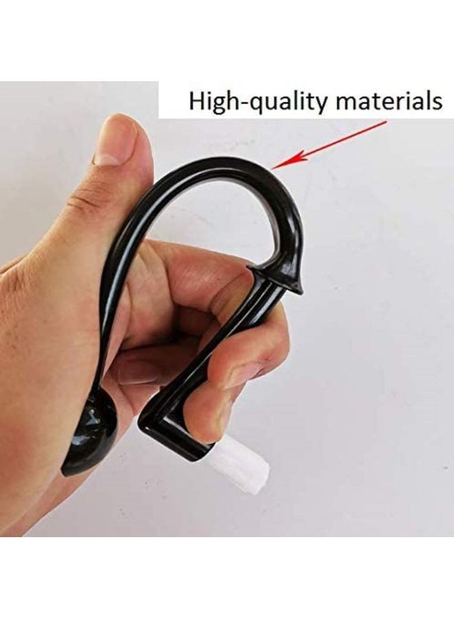 NIBEMINENT Pack Of 2 Espresso Machine Cleaning Brush With Spoon Black - Image 2