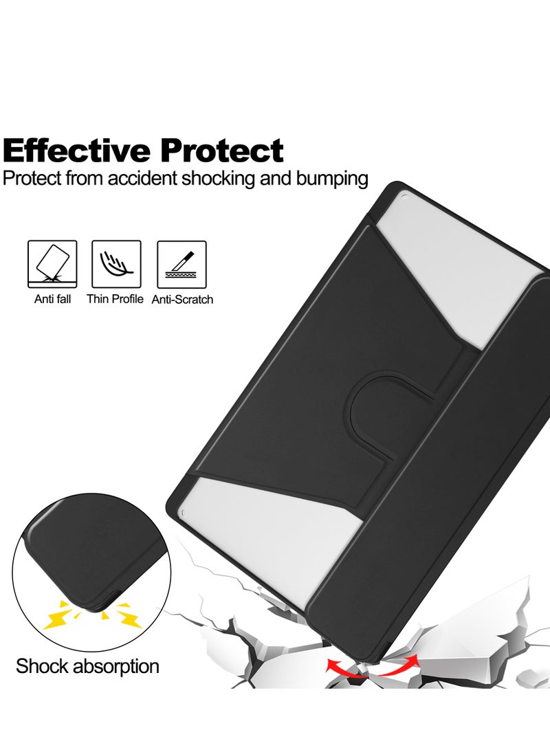 general For Lenovo Tab M11 TB330FU Acrylic Clear Swivel Tablet Case with Pen Tray and Detachable Wireless Bluetooth Keyboard - Image 5