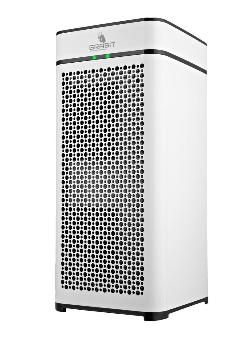 GRABIT Smart Air Purifier – 4-Stage Filtration, Wi-Fi Control, Quiet Operation