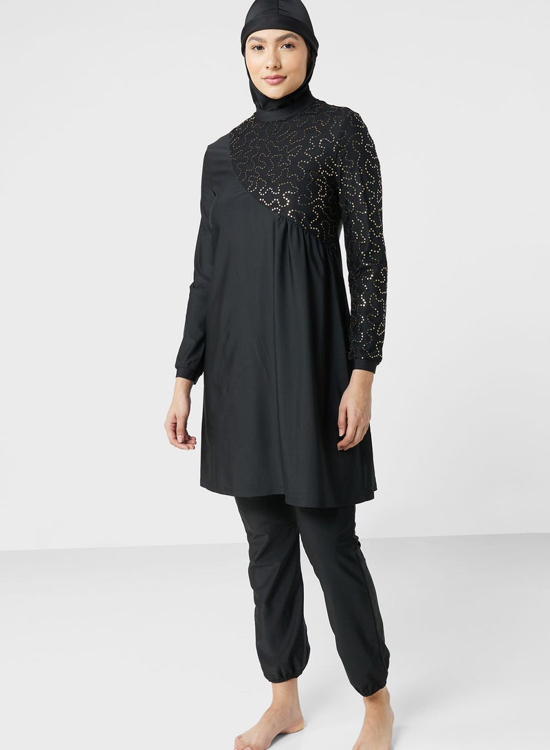 خزانة طقم بوركيني 3 قطع - Image 5