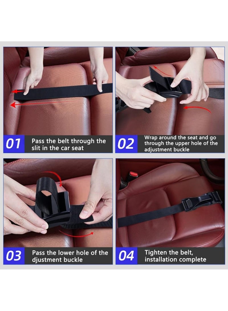 JINFANLI Pregnancy Seat Belt Adjuster,Seat Bump Strap For Pregnant Women Protect Belly - Prevent Compression Of Abdomen - A Must Have Maternity Seat Cover Adjuster For Expectant - Image 5