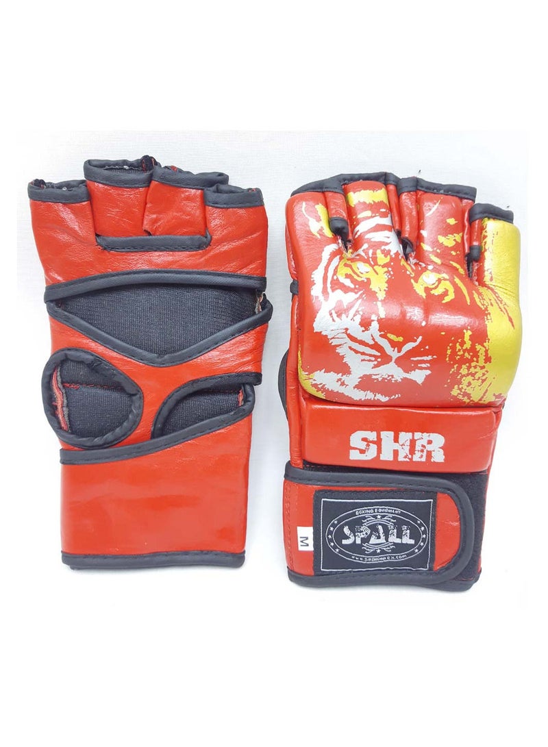 سبال قفازات ملاكمة سبال  ام ام ايهللرجال والنساء مصنوعة من جلد البولي يوريثان ومزيد من الحشو وقفازات كيس اللكم بدون أصابع للكيك بوكسينغ والسجار وحقيبة الملاكمة التايلاندية والحقيبة الثقيلة - Image 1