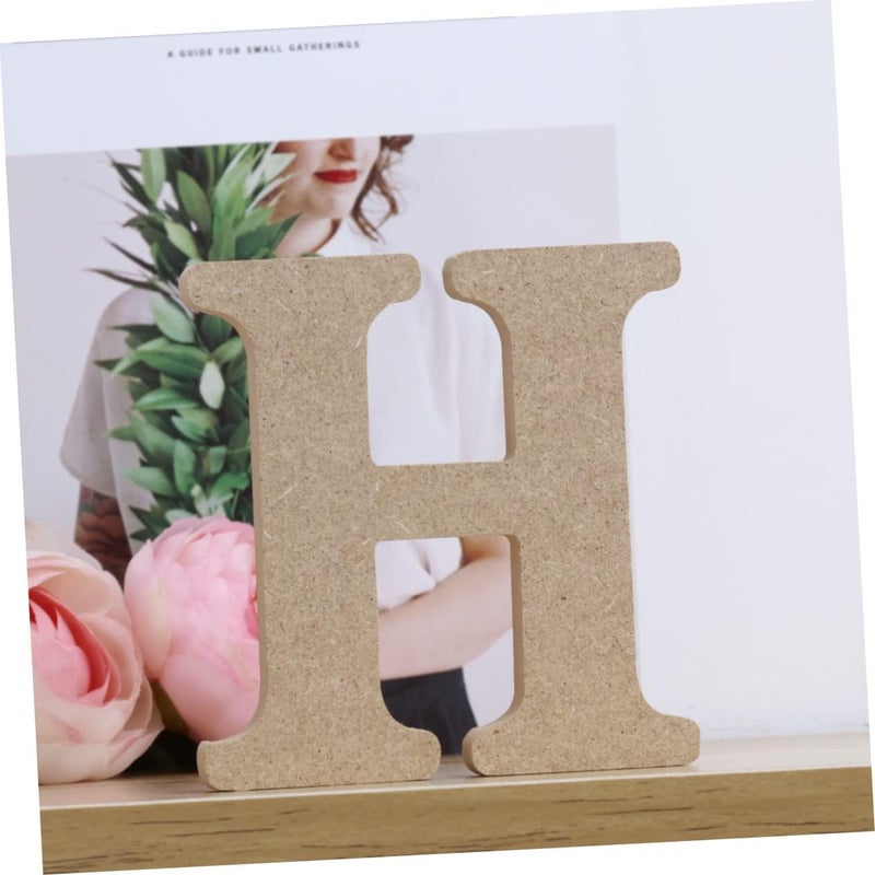 Pine Wood Wall Decor Wooden Alphabet Letters Home Office Decoration Light up Letter for Party Boys and Girls Toys - Image 2
