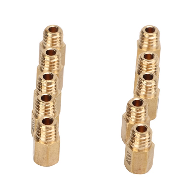 Carburetor Main Jet Kit: 10 Sizes Solid Brass Hex Style - High Accuracy Direct Replacement for Mikuni VM TM TMX Automotive Carburetors - Image 5