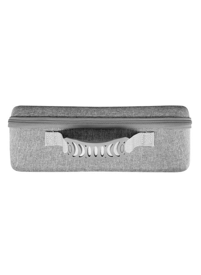 Altheqa PS5 Slim Travel Storage Handbag Shoulder Bag with Strap for PlayStation 5 Slim Disc and Digital Edition EVA Hard Carrying Case for PS5 Slim Console (Grey) - Image 5