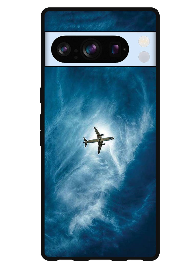Theodor Protective Case Anti Scratch Shock Proof Bumper Cover For Google Pixel 8 Pro Plane In The Sky - Image 1