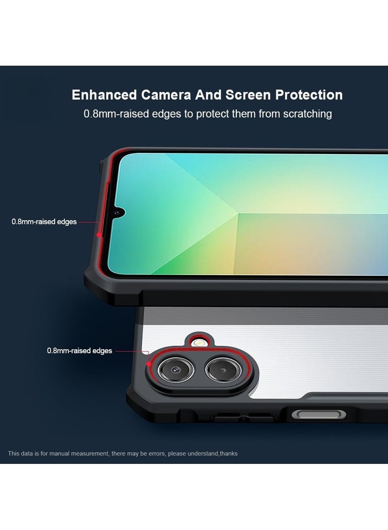 general Case Compatible Samsung Galaxy A07 4G 【Airbag Protection】 Camera Lens Protection PC+TPU Shockproof Bumper Protection Back Cover - Image 4