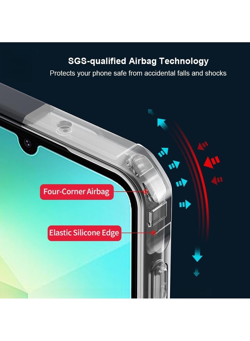 general Case Compatible Samsung Galaxy A07 4G 【Airbag Protection】 Camera Lens Protection PC+TPU Shockproof Bumper Protection Back Cover - Image 3