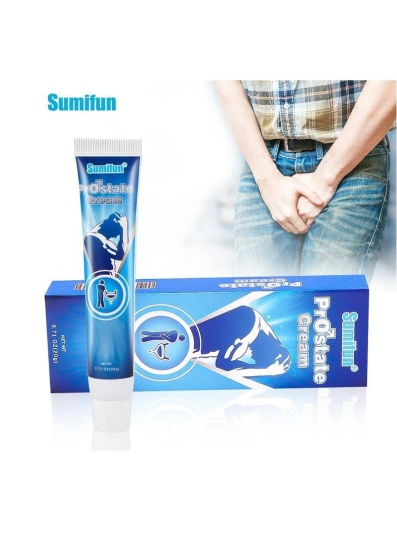 Sumifun Men Prostate Enhance Cream Reduce Frequent Urination For Men Health Care Treatment 20g - Image 1