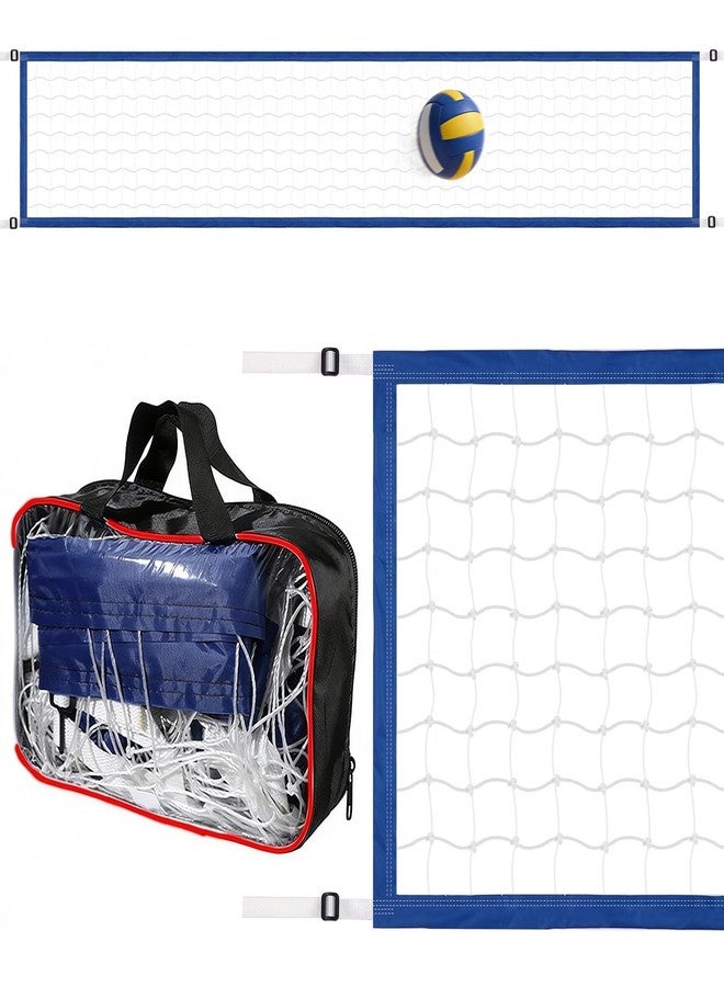 Could Spark 15FT Pool Volleyball Net with 10Ft Straps Portable Volleyball Net with Carrying Bag Volleyball Small Pool Net for Outdoor Indoor Backyard Yard Beach Above Ground Pool Swimming Pool (Net Only) - Image 1