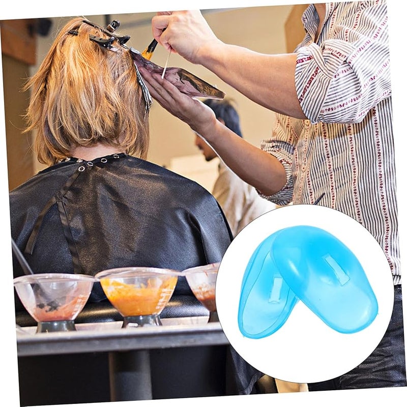 أغطية أذن سيليكونية للصبغة الواقية القابلة لإعادة الاستخدام لتقليل الضوضاء بلون السماء - Image 4