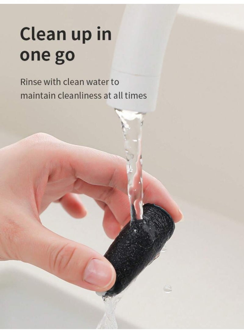 إسكدنيا مقشر كهربائي للقدم مع بطارية 300 مللي أمبير، طقم العناية المهنية بالقدم لإزالة الجلد الميت والصلب والجاف - Image 2