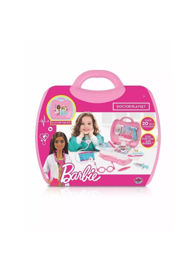Barbie Barbie Play on the Go Doctor Playset (20 Pieces)  - Image 1