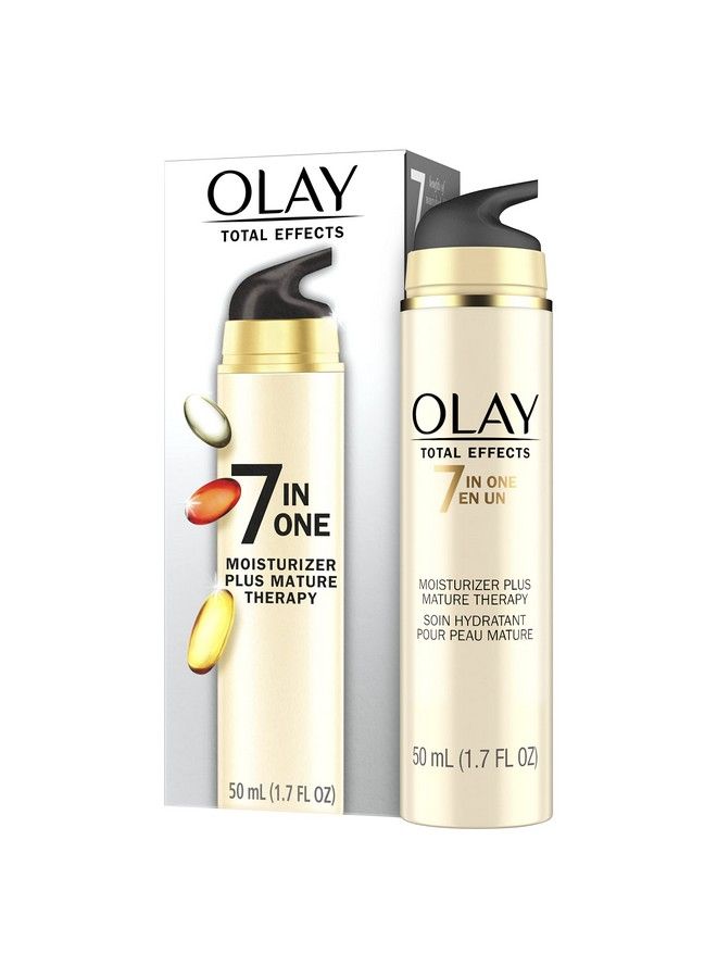 Olay مرطب للوجه توتال إيفكتس 7 في 1 مع علاج ناضج بيج 1.7 أونصة سائلة - Image 1