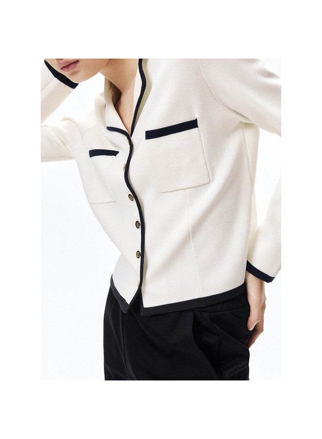 Waxbird Spring And Autumn Slightly Stretch Elegant Temperament Knitted Sweater Women - Image 5