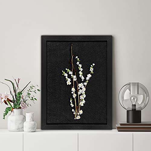 TORASO Cork Board Bulletin Board, Cork Boards for Walls with Pins, Eye Bolts, gaskets, Screws, Pin Board for Office, School and Home (All Black, 11“x14.5” - 2p) - Image 3
