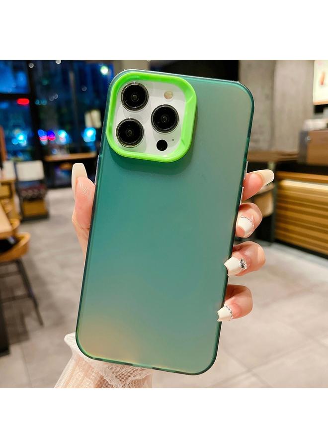 إيروريكس جراب لهاتف iPhone 14 Pro IMD ملون متدرج من مادة البولي كربونات + جراب هاتف أكريليك - Image 1