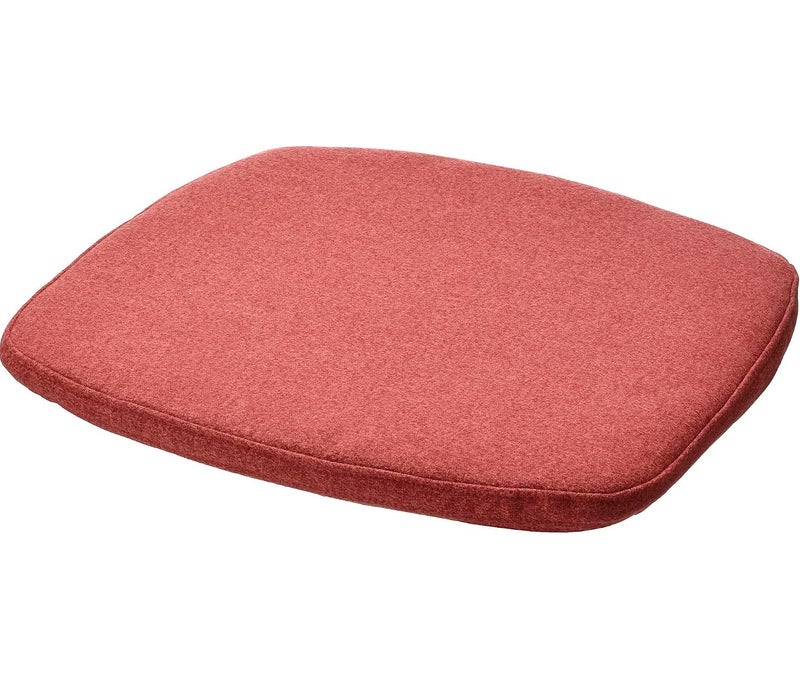 Chair Pad Cushion, Red, Non-Slip Soft Seat Cushion with Removable Washable Cover, Padded Dining Chair Cushion for Kitchen, Office and Home Seating - Image 1