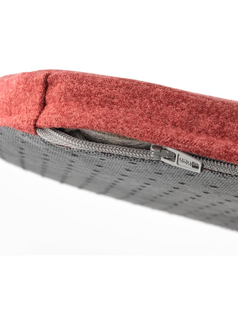Chair Pad Cushion, Red, Non-Slip Soft Seat Cushion with Removable Washable Cover, Padded Dining Chair Cushion for Kitchen, Office and Home Seating - Image 4