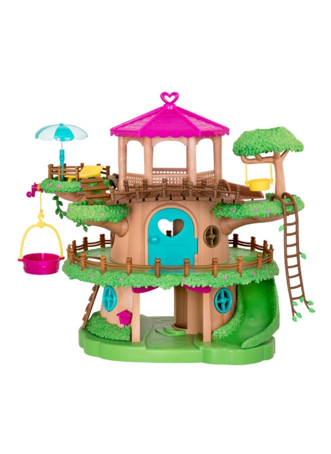 Lil Woodzeez Lil Woodzeez - Family Treehouse Play Set for 14 inch Dolls - 6444  - Image 3