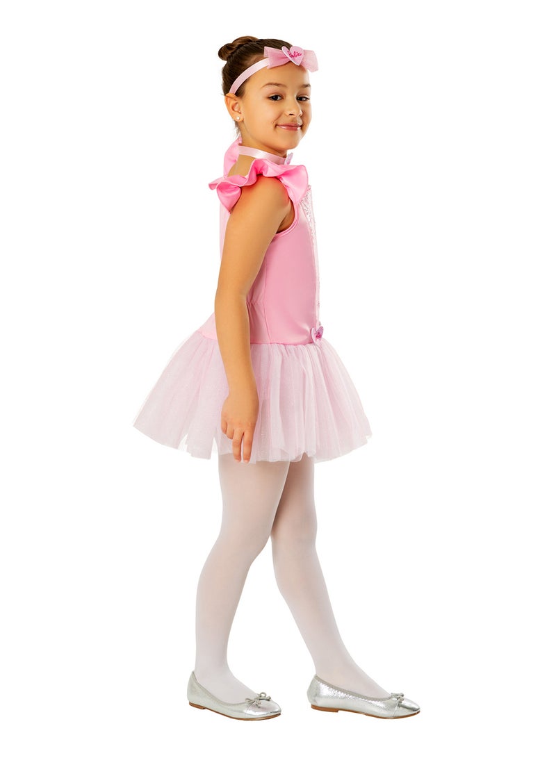 Rubies Barbie Ballerina Costume for Girls - Child's Size Medium (5-6 Years) - Image 3