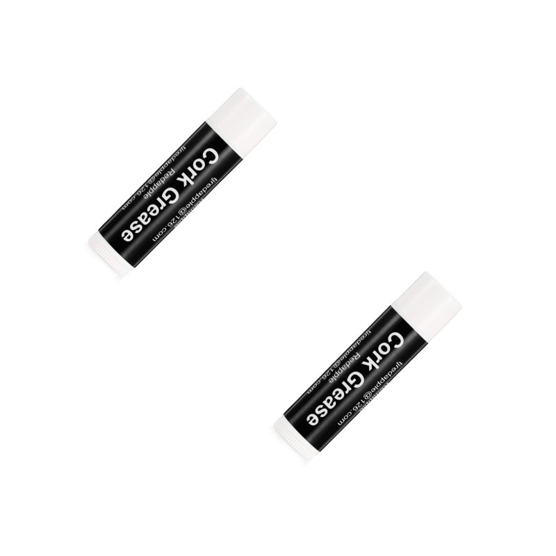 2pcs Grease Tube Clarinet Reed Instrument Maintain Use R168 (Black) - Image 1