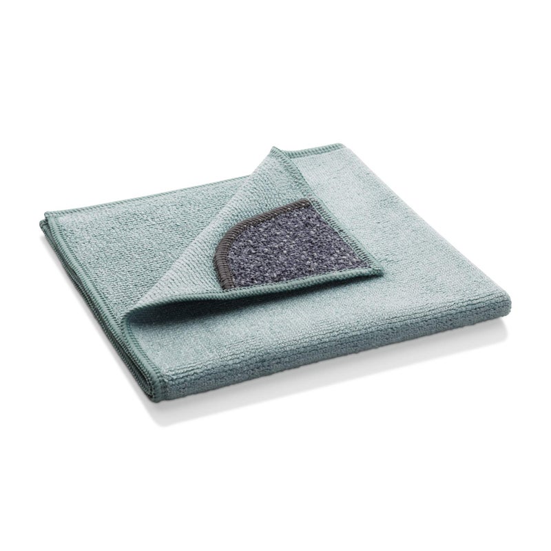 ECloth Kitchen Microfibre Cloth StreakFree Cleaning Kitchen Surfaces Coutertops and Sinks Washable and Reusable 100 Wash Promise Green 1 Pack