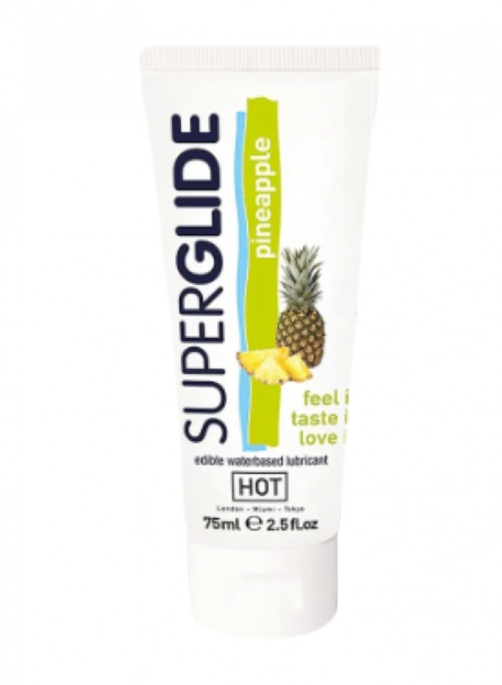 HOT Superglide Hot Healthy Water-Based Lubricant Pineapple Flavor 75ml