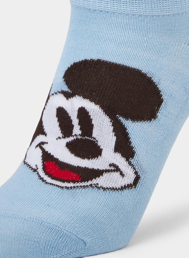 Styli Boys Set of 3 - Mickey Mouse Ankle Socks - Image 3
