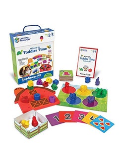 Learning Resources All Ready For Toddler Time Readiness Kit 22 Pieces Ages 2+ Toddler Learning Supplies Back To School Activities School Preparation Activities Preschool Learning Games  - Image 1