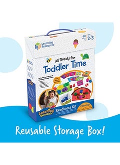 Learning Resources All Ready For Toddler Time Readiness Kit 22 Pieces Ages 2+ Toddler Learning Supplies Back To School Activities School Preparation Activities Preschool Learning Games  - Image 5