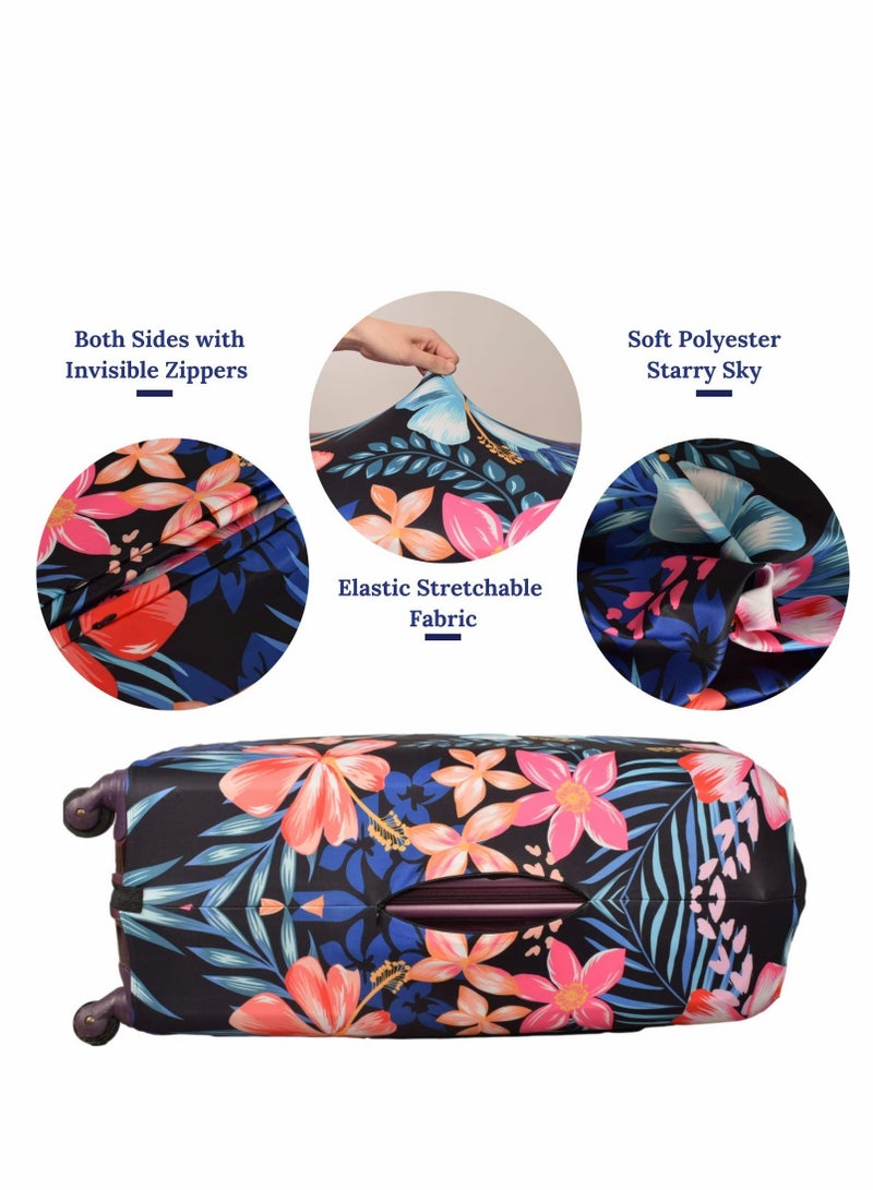 SOLARAE Luggage Cover, Water-Washable Suitcase Cover, Spandex Elastic Luggage Protective Covers Travel Accessories Suitable for 18-32 Inch Trolley Case - Image 5