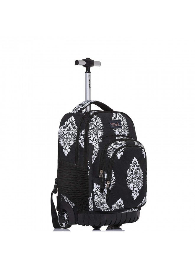 Tilami Tilami Rolling Backpack 18 inch Boys and Girls Laptop Backpack, Totem  - Image 1