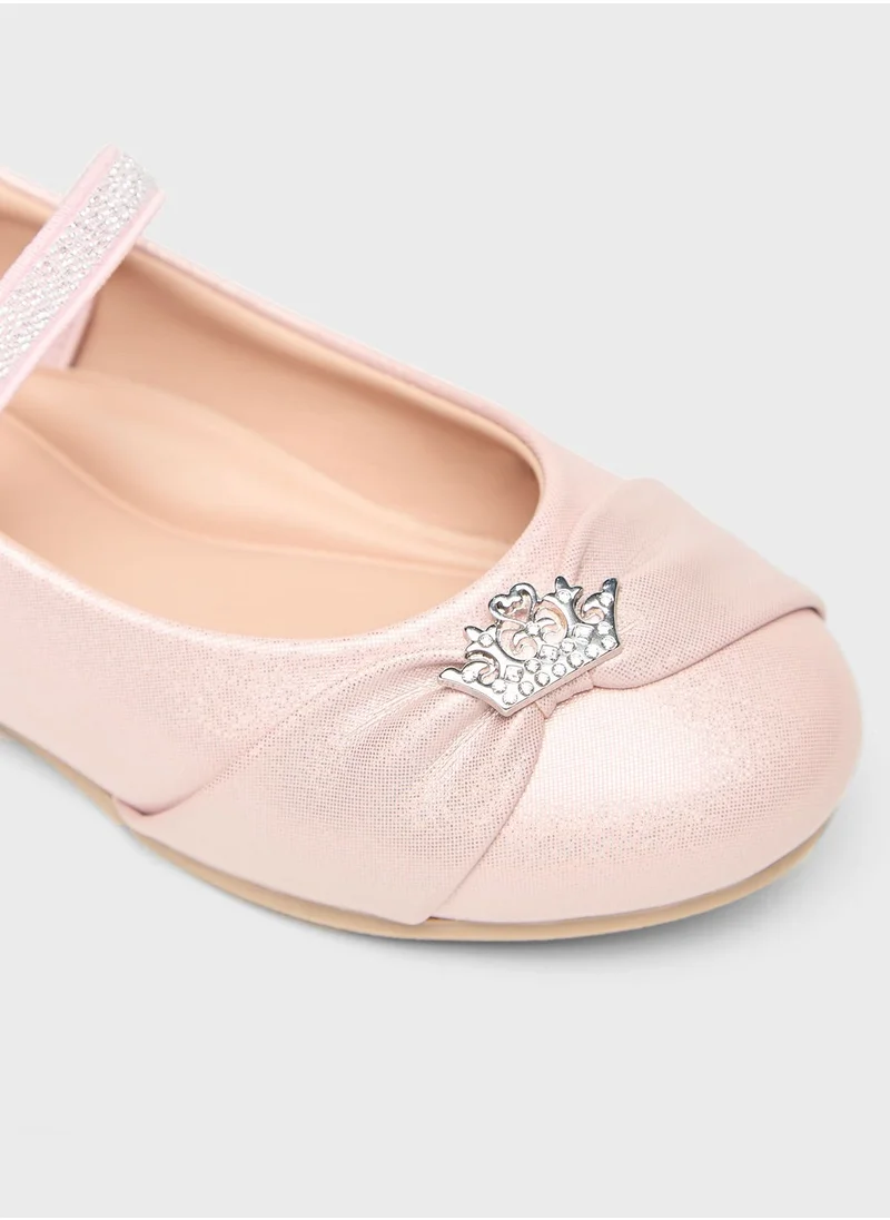 Disney Kids Disney Printed Ballerinas