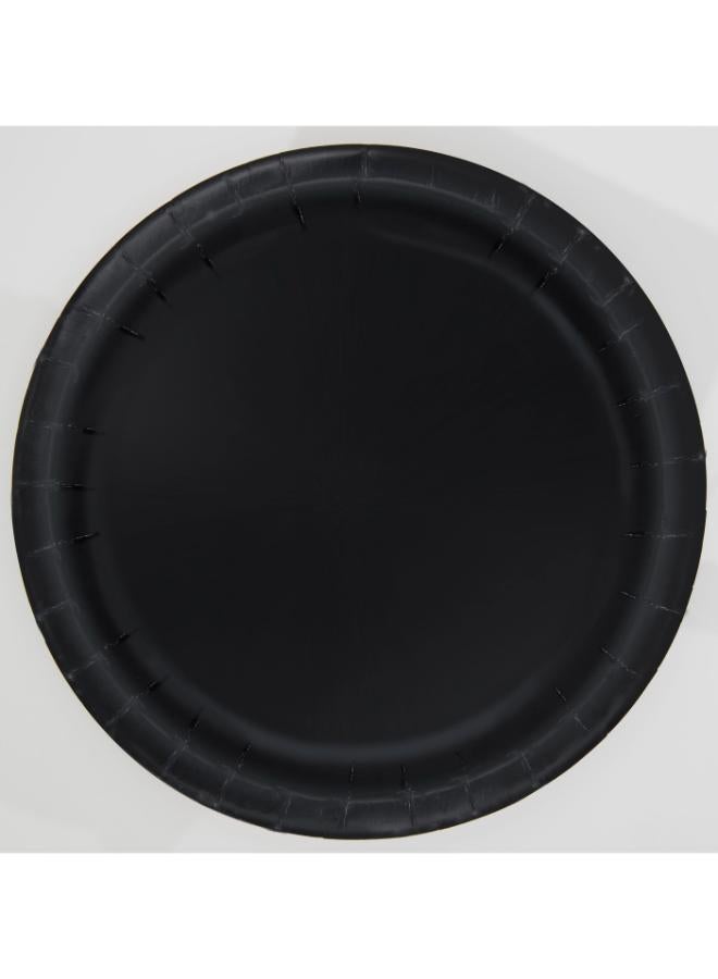 Unique 16 Midnight Black Plates 9''  - Image 1