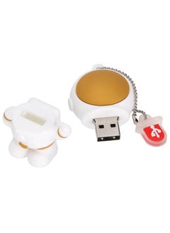 Thoraya Astronaut Cute Cartoon USB Flash Drive Spaceman Silicone USB Flash Drive Personalized Creative Doll Gift USB Flash Drive Astronaut - Waving 128GB  - Image 4