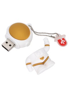 Thoraya Astronaut Cute Cartoon USB Flash Drive Spaceman Silicone USB Flash Drive Personalized Creative Doll Gift USB Flash Drive Astronaut - Waving 128GB  - Image 5