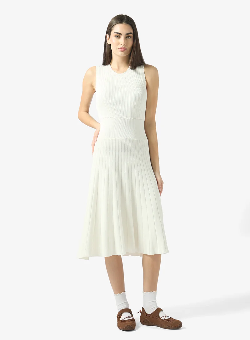 Sleeveless Knit Maxi Dress