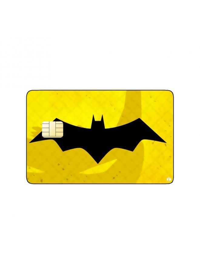 RKN PRINTED BANK CARD STICKER Animation Batman By Dc - Image 1